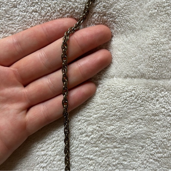 Vintage Crown Lewis Green Leather Shoulder Bag - Picture 2 of 6